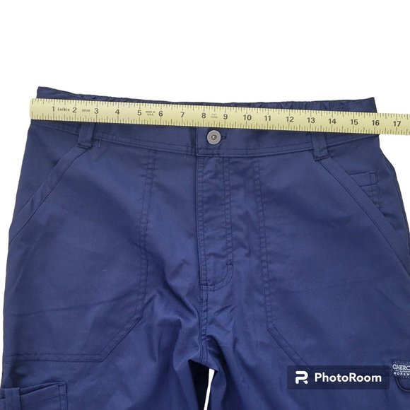 Cherokee Workwear Revolution Medical Cargo 7 Pocket Scrub Pant Uniform NEW - Picture 4 of 8